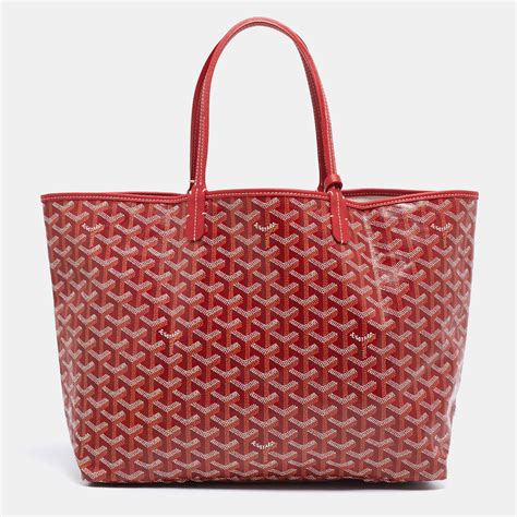 goyard tote used|pre owned goyard.